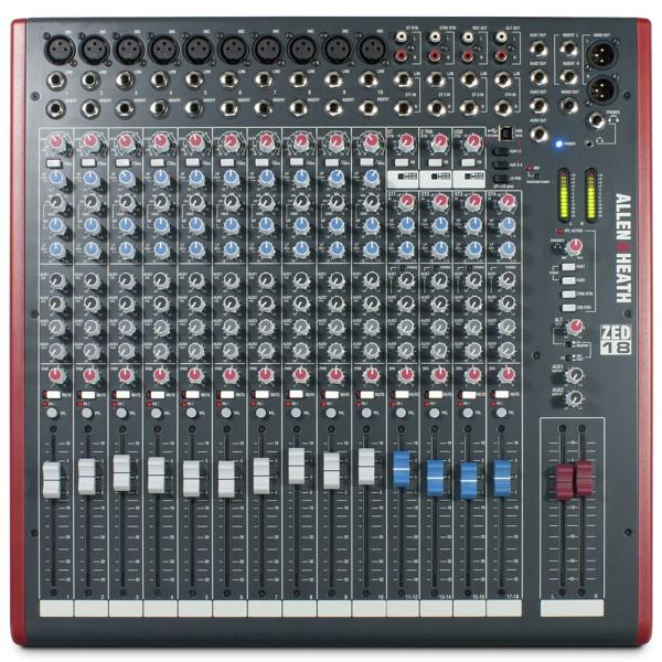 Mixer Pasiv Allen & Heath ZED-18 - Mixer Pasiv Allen & Heath ZED-18