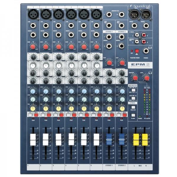MIXER AUDIO SOUNDCRAFT EPM6 - MIXER AUDIO SOUNDCRAFT EPM6