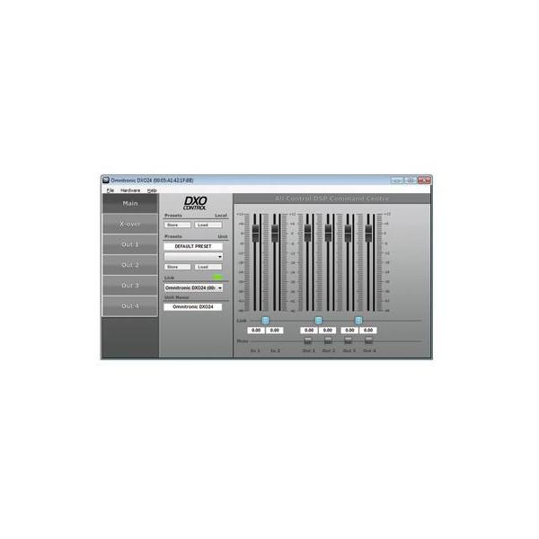 Omnitronic DXO-23E Crossover digital - Omnitronic DXO-23E Crossover digital