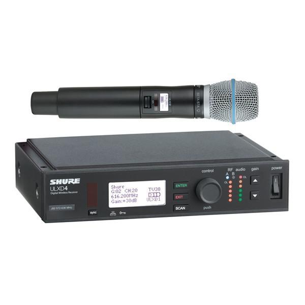 Shure ULX4D/Beta 87A Set