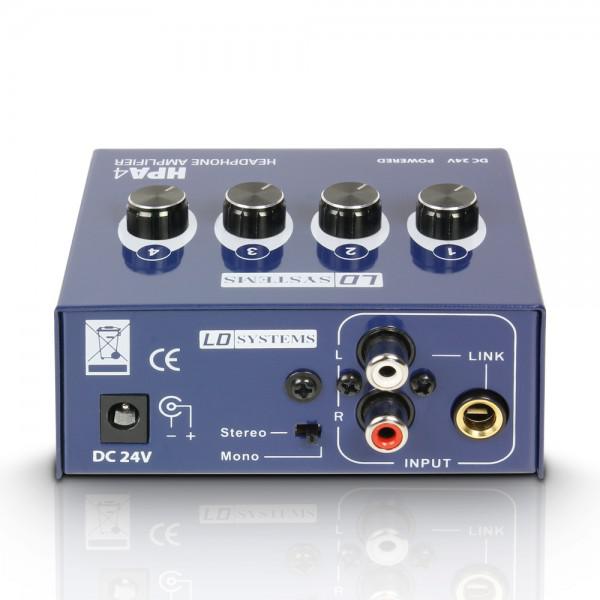 Amplificator Casti LD-Systems LD Systems HPA 4 - 4 Canale - Amplificator Casti LD-Systems LD Systems HPA 4 - 4 Canale