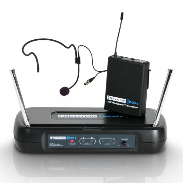 Microfon Wireless LD Systems ECO 2 Series Headset - Microfon Wireless LD Systems ECO 2 Series Headset
