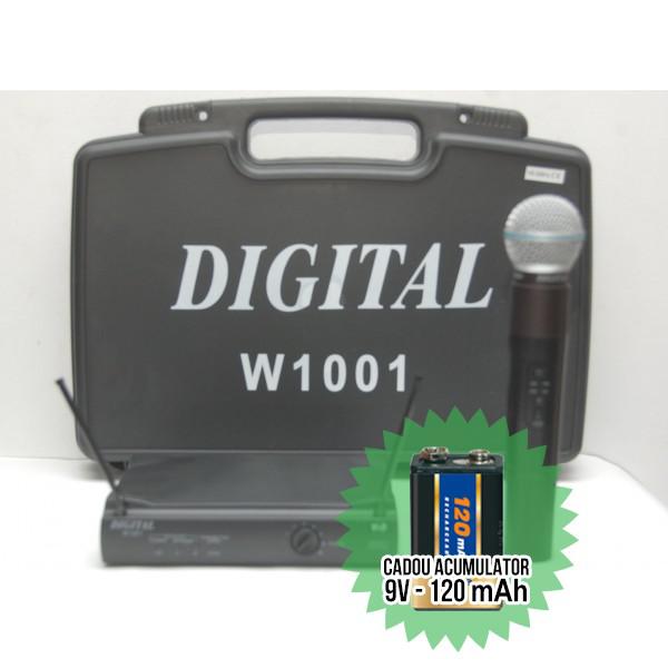 Microfon Wireless Digital w1001 - Microfon Wireless Digital w1001