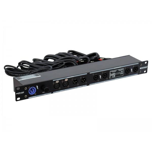 OMNITRONIC MPP-24B Mini patch panel - OMNITRONIC MPP-24B Mini patch panel