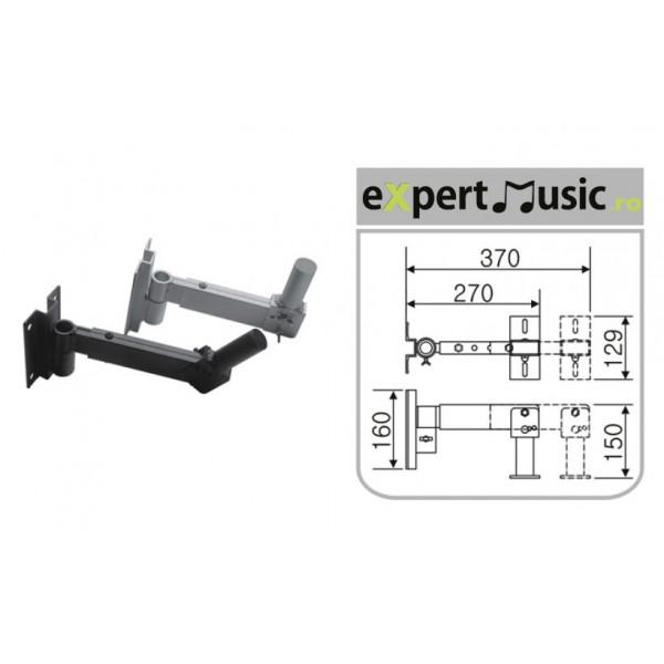 Stativ boxa profesional, cu reglaj de unghi - Stativ boxa profesional, cu reglaj de unghi