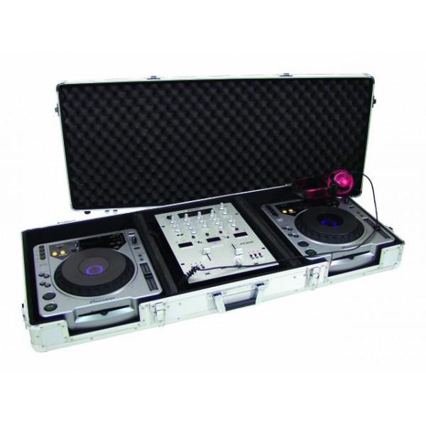 Case Universal - DIGI-2 2xCD/1xM-12 alu,culoare silver - Case Universal - DIGI-2 2xCD/1xM-12 alu,culoare silver