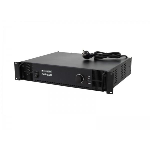 OMNITRONIC PAP-650 amplificator PA - OMNITRONIC PAP-650 amplificator PA