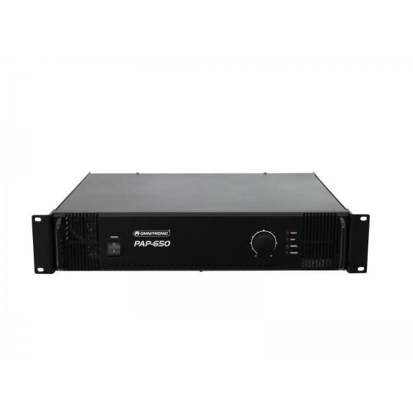 OMNITRONIC PAP-650 amplificator PA - OMNITRONIC PAP-650 amplificator PA