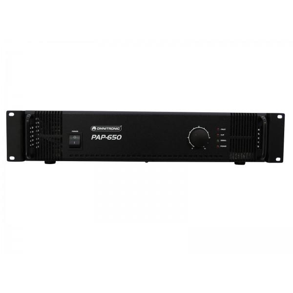 OMNITRONIC PAP-650 amplificator PA - OMNITRONIC PAP-650 amplificator PA