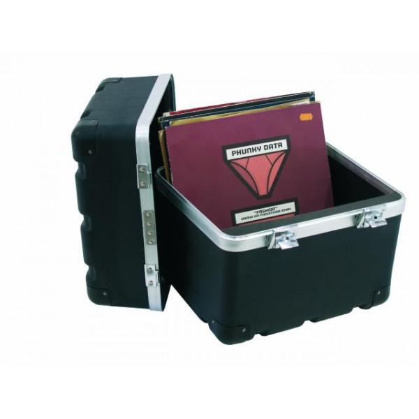 Transport Case plastic black pentru 50 LP-uri - Transport Case plastic black pentru 50 LP-uri