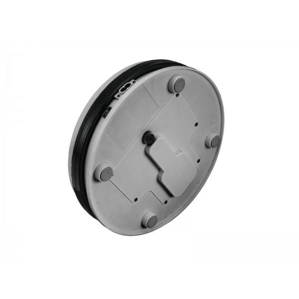 EUROPALMS PLATOU ROTATIV 25CM/25 KG Argintiu - EUROPALMS PLATOU ROTATIV 25CM/25 KG Argintiu