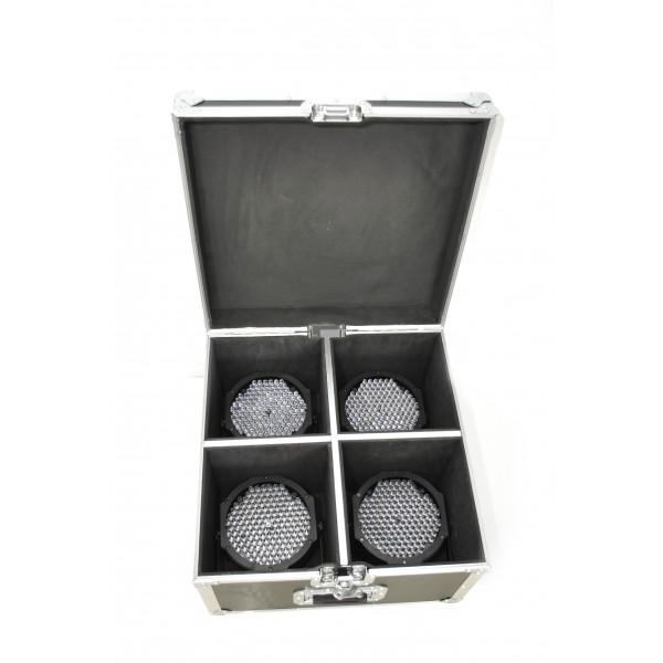 SET 4 FLAT PAR DMX - SET 4 FLAT PAR DMX