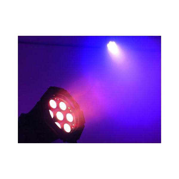 Eurolite LED ML-30 QCL 7x8W Negru -  Eurolite LED ML-30 QCL 7x8W Negru