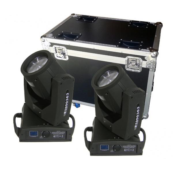 MovingHead Flash FL-202 + Case transport - MovingHead Flash FL-202 + Case transport